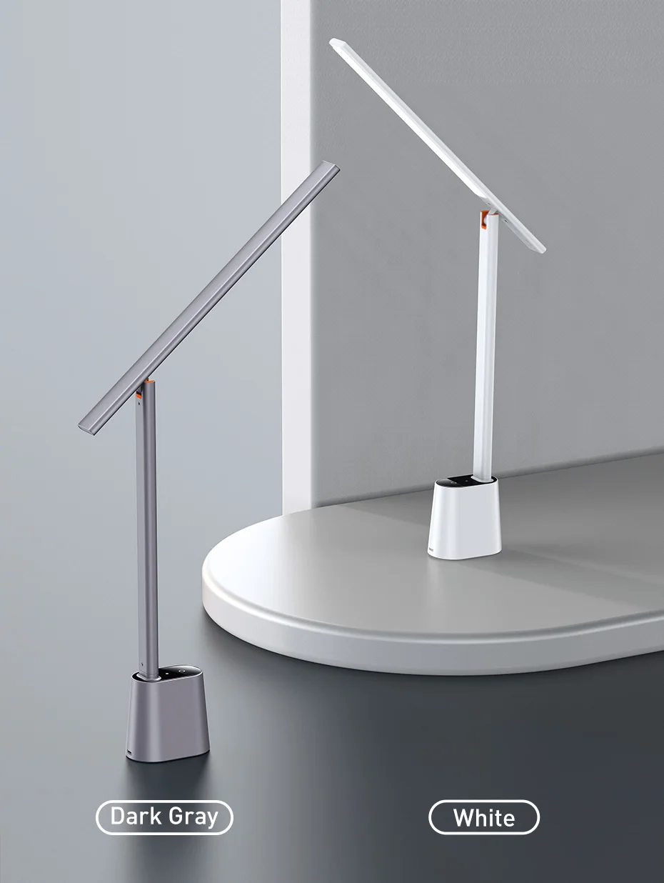 Baseus LED Desk Lamp Eye Protection Study Dimmable Office Light Foldable Table Lamp Smart Adaptive Brightness Bedside Read Lamp - Image 23
