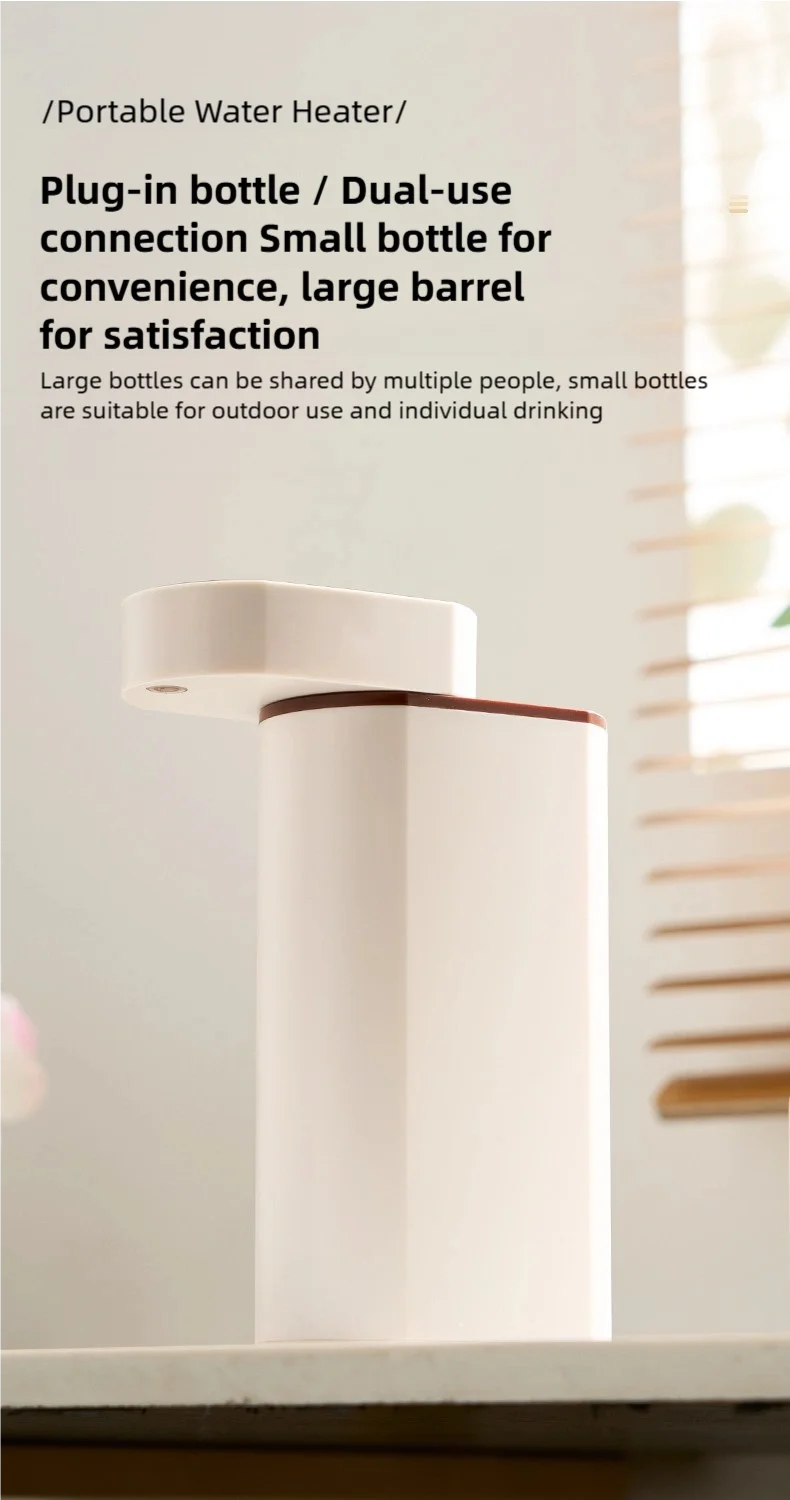 2000W Instant-Heat Water Dispenser 3-Second Rapid Heating Compatible with Mineral Water/Bottled Water Portable Water Dispenser - Image 22