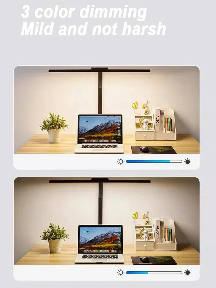 Double Single Head Led Clip Desk Lamp Dimmable Computer Table Lamps Monitor Light Architect Table Lamp for Office Reading Lights - Image 14