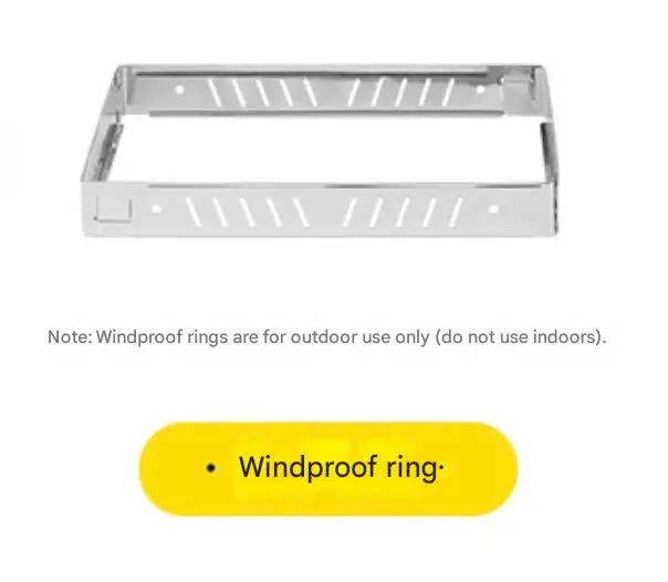 Portable Outdoor Gas Stove, Suitable for Camping, Barbecuing, Hiking, Backyard Cooking, and Home Use Windproof Ring Not Included - Image 8