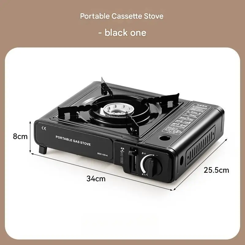 Portable Outdoor Gas Stove, Suitable for Camping, Barbecuing, Hiking, Backyard Cooking, and Home Use Windproof Ring Not Included - Image 7