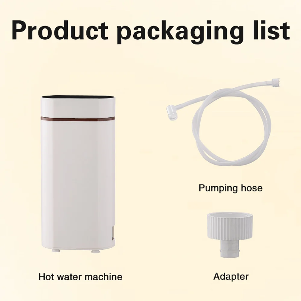 2000W Instant-Heat Water Dispenser 3-Second Rapid Heating Compatible with Mineral Water/Bottled Water Portable Water Dispenser - Image 5