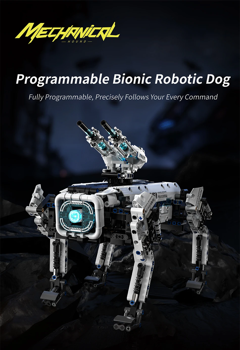 Technical STEM Programming Robot War Dog Building Blocks City Remote Control Motor Robot MOC Bricks Education Toys Children Gift - Image 9