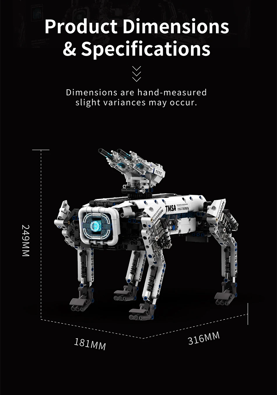 Technical STEM Programming Robot War Dog Building Blocks City Remote Control Motor Robot MOC Bricks Education Toys Children Gift - Image 21
