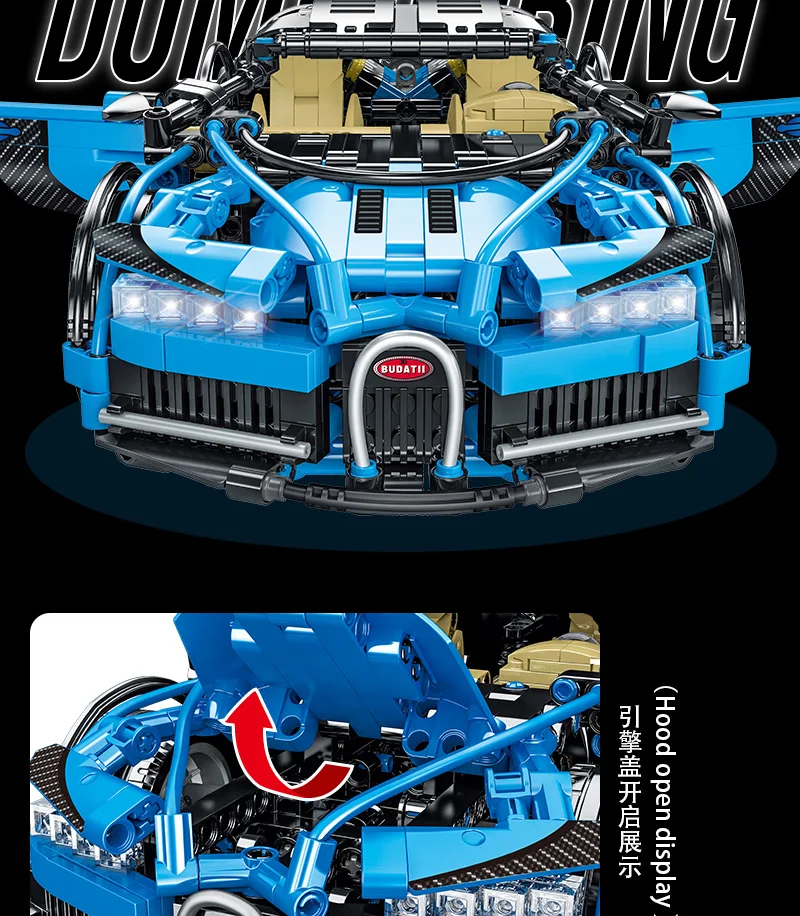 Technical APP Remote Control Moter Power Sport Car Building Blocks Bricks Speed Racing Supercar Sets Toys For Kids Models Gifts - Image 20