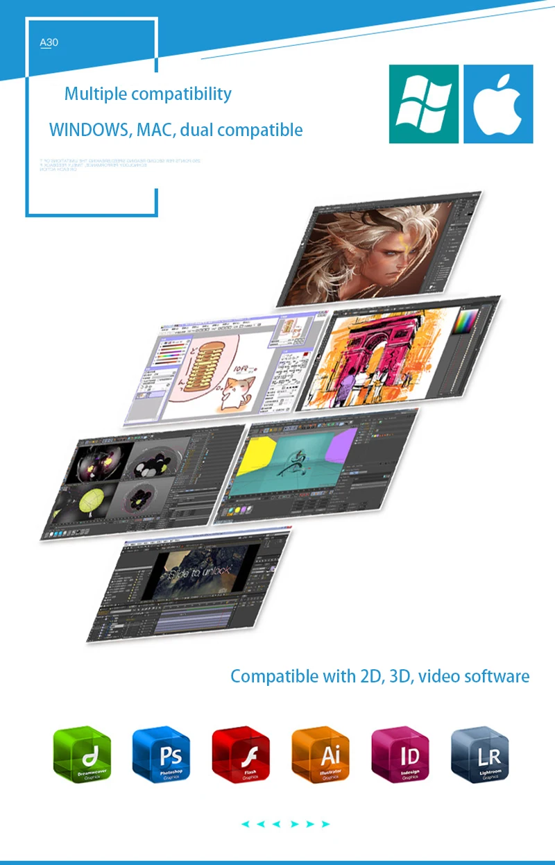 VEIKK A30 10 x6 inch Professional Graphics Drawing Tablet Type-C interface with 8192 Level Battery-Free for Digital Drawing Pad - Image 20