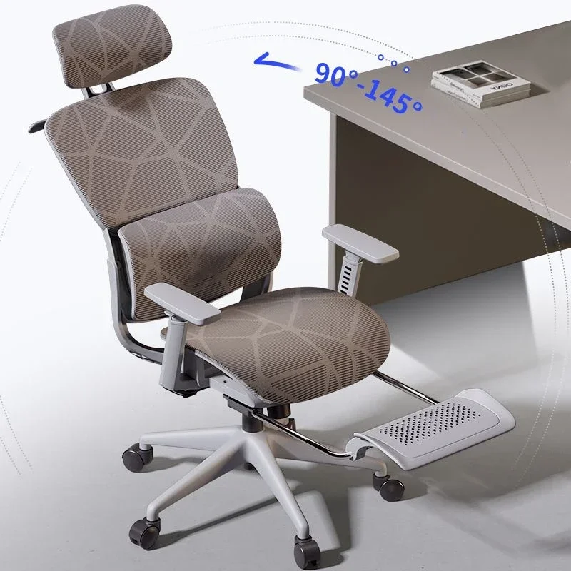 Office chair, ergonomic waist protection chair, comfortable e-sports leisure computer chair - Image 4