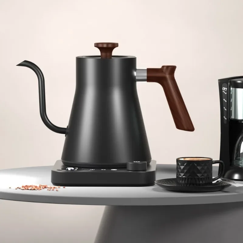 Electric Gooseneck Kettle 900ML Hand Brew Coffee Pot Smart Teapot Temperature Control Pot Rapid Heating Kettle 110v/220v - Image 2