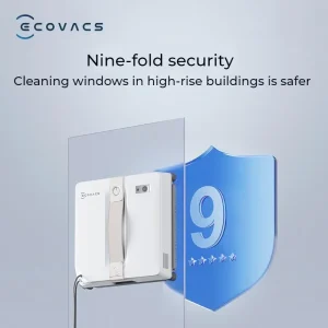 New Original ECOVACS Window Cleaning Machine WINBOT AIR MINI Window Cleaning Robot 8000Pa Glass Vacuum Cleaner