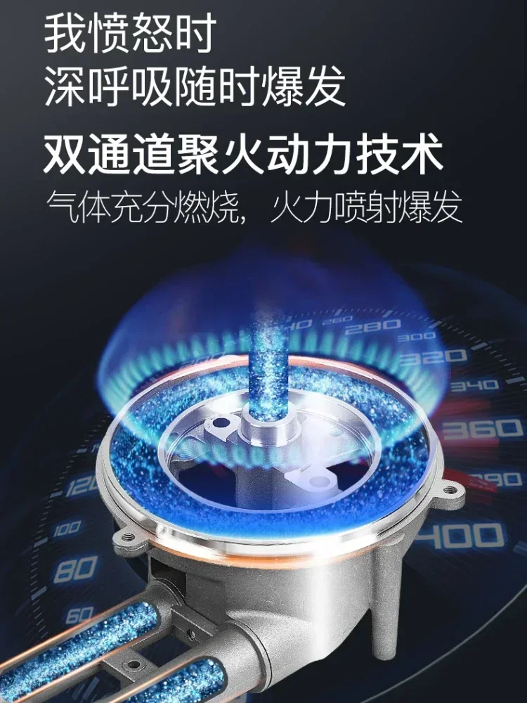 Single Burner Stainless Steel Built In Gas Cooktop Strong Flame Table Dual Use Household Kitchen Stove - Image 6