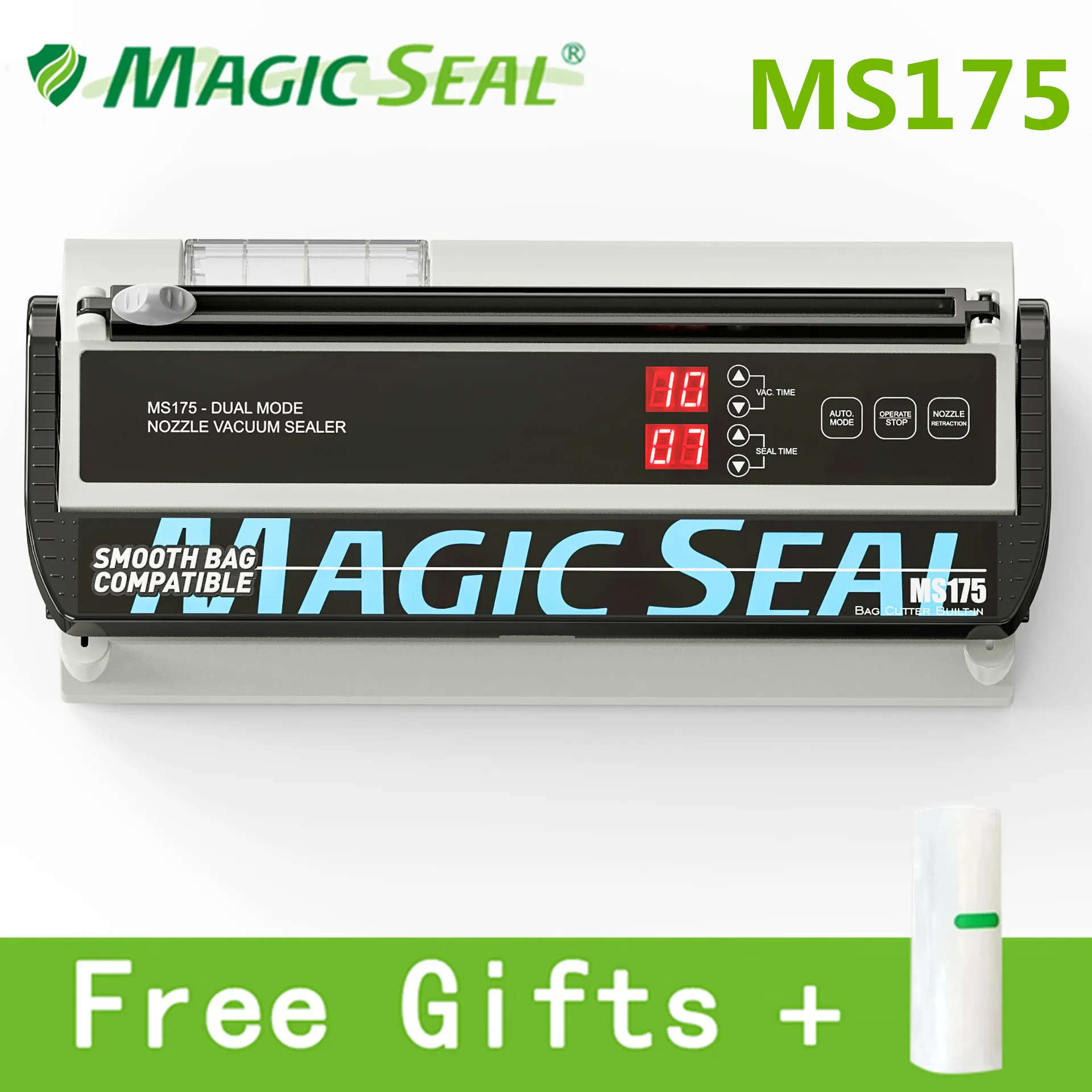 Senior Electric Vacuum Sealer Packaging Machine For Home Kitchen For Sealing Fresh Packaging Machine For Food Preservation MS175 - Image 9