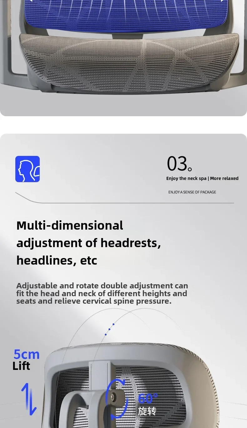 Office chair, ergonomic waist protection chair, comfortable e-sports leisure computer chair - Image 23